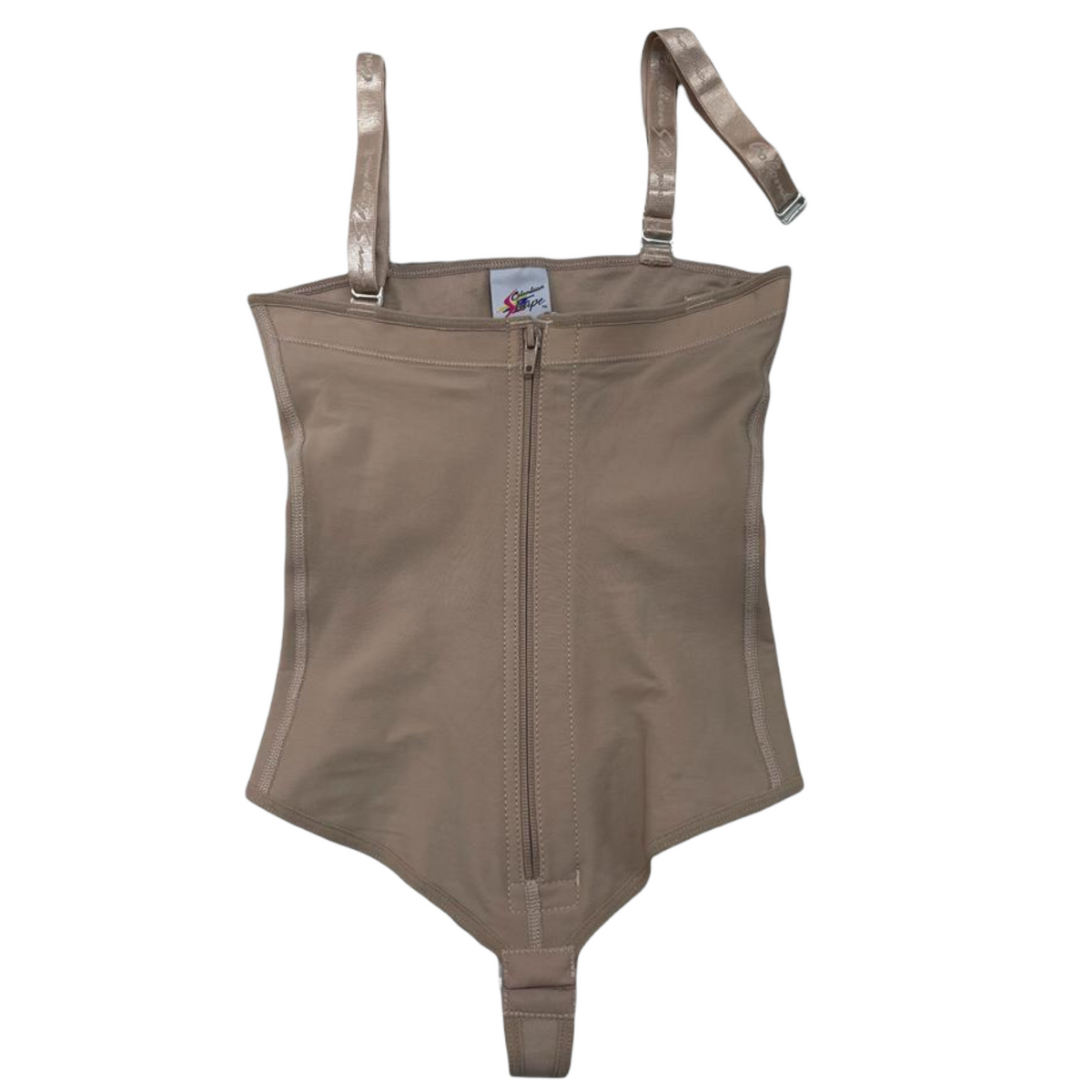 FINAL SALE CS683 Full Body Faja adjustable straps crotchless – Bonita Shape